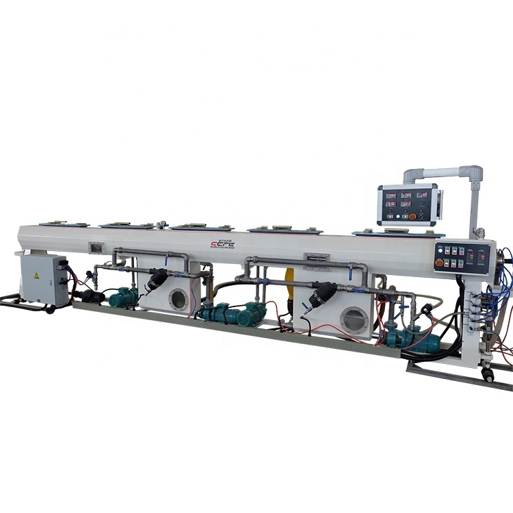 China Conical Double Twin screw Plastic CPVC PVC Pipe Extruder Extrusion Production Line