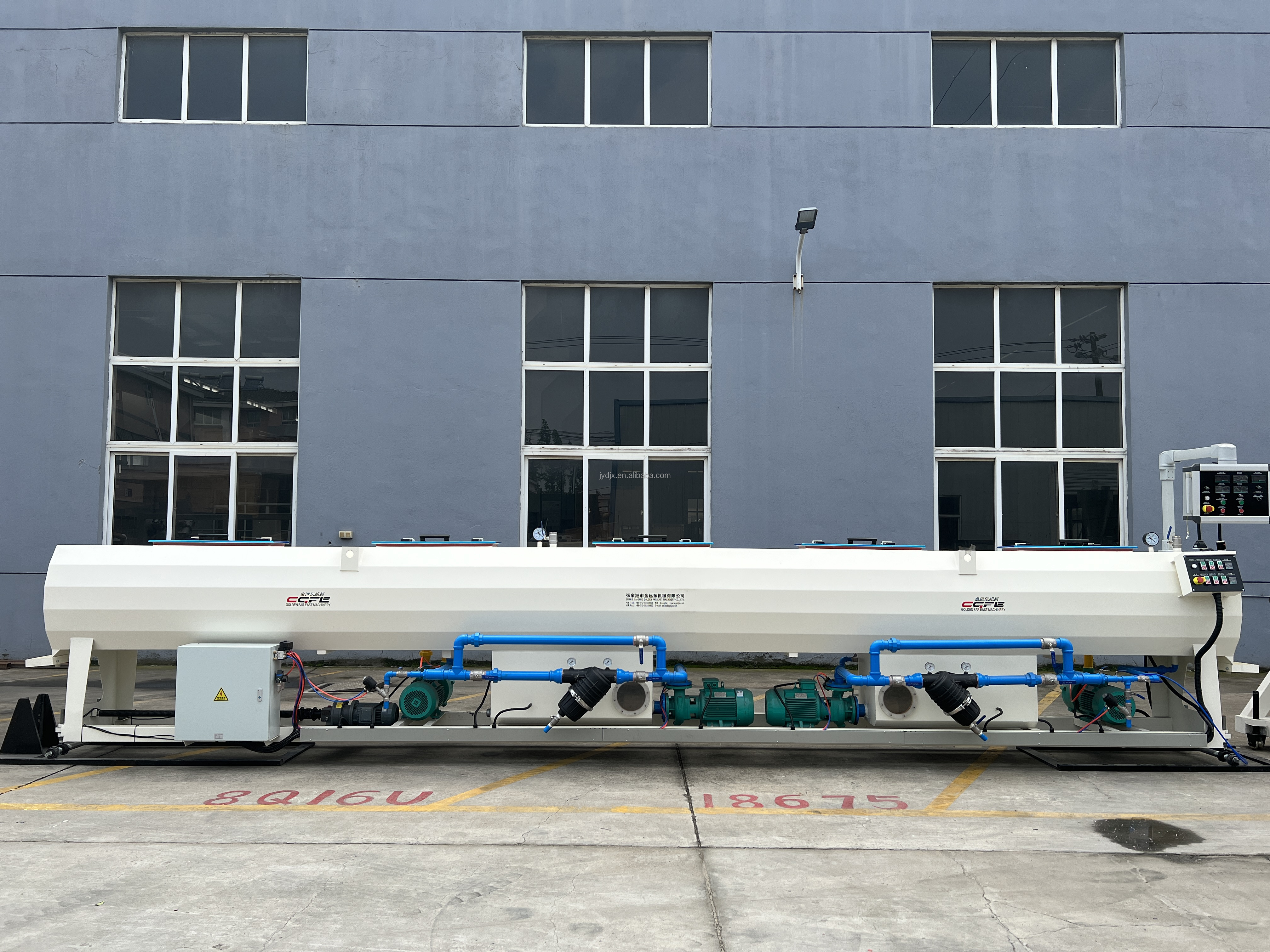 Fully Automatic Plastic Twin Screw Extruder 16mm-630mm Diameter PVC/UPVC/CPVC Pipe Extrusion Making Machine