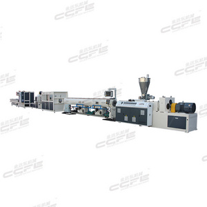 UPVC PVC pipe production line/90-200mm water pipe making machine