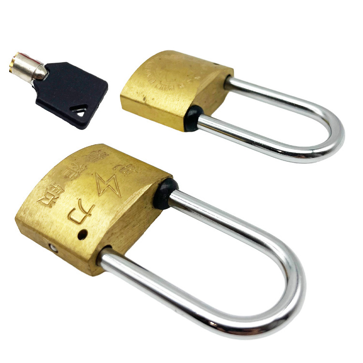 OEM Multi-function Copper Painted Master Key Cable Seal Lock Cylinder Brass Lock Security Plastic Seals Padlock Seal