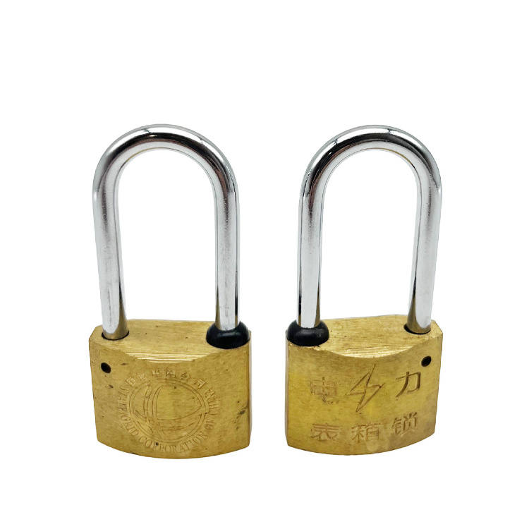 OEM Multi-function Copper Painted Master Key Cable Seal Lock Cylinder Brass Lock Security Plastic Seals Padlock Seal