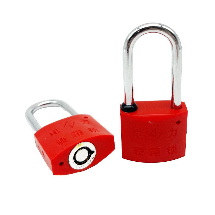 Cable Seal Lock Safety Plastic Seal Container Seal Locker Plastic Shell Padlock With Master Key