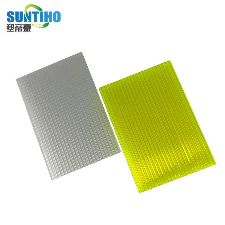 Wholesale 18mm multi-wall plastic insulated roof panels PC roofing panel polycarbonate clear roof panels