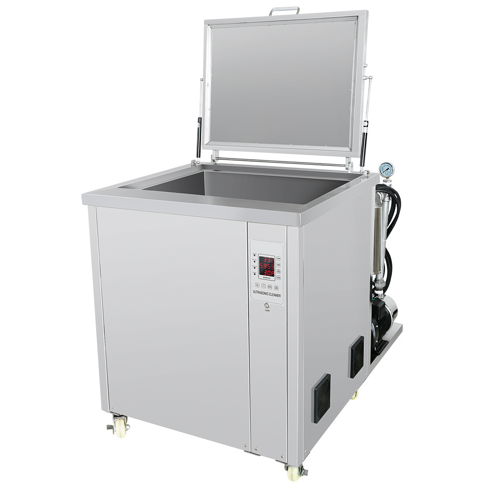 Customized Tank Car Parts Wash Industrial Ultrasonic Cleaners 50l 100l 150l 200l 300l  for Sale