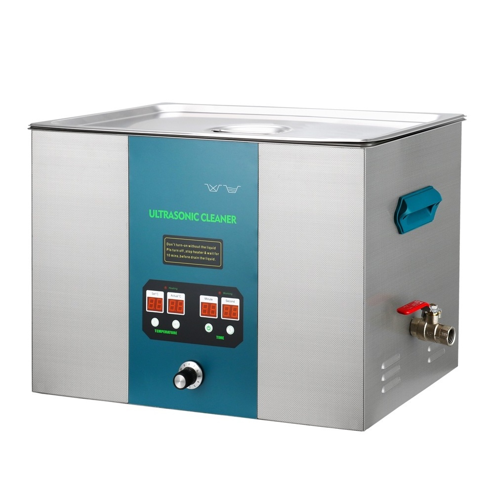 30L 10L Ultrasonic Cleaner Power Adjust LCD Screen Bath Temperature Heat Set DPF Degreaser Washing Low Noise