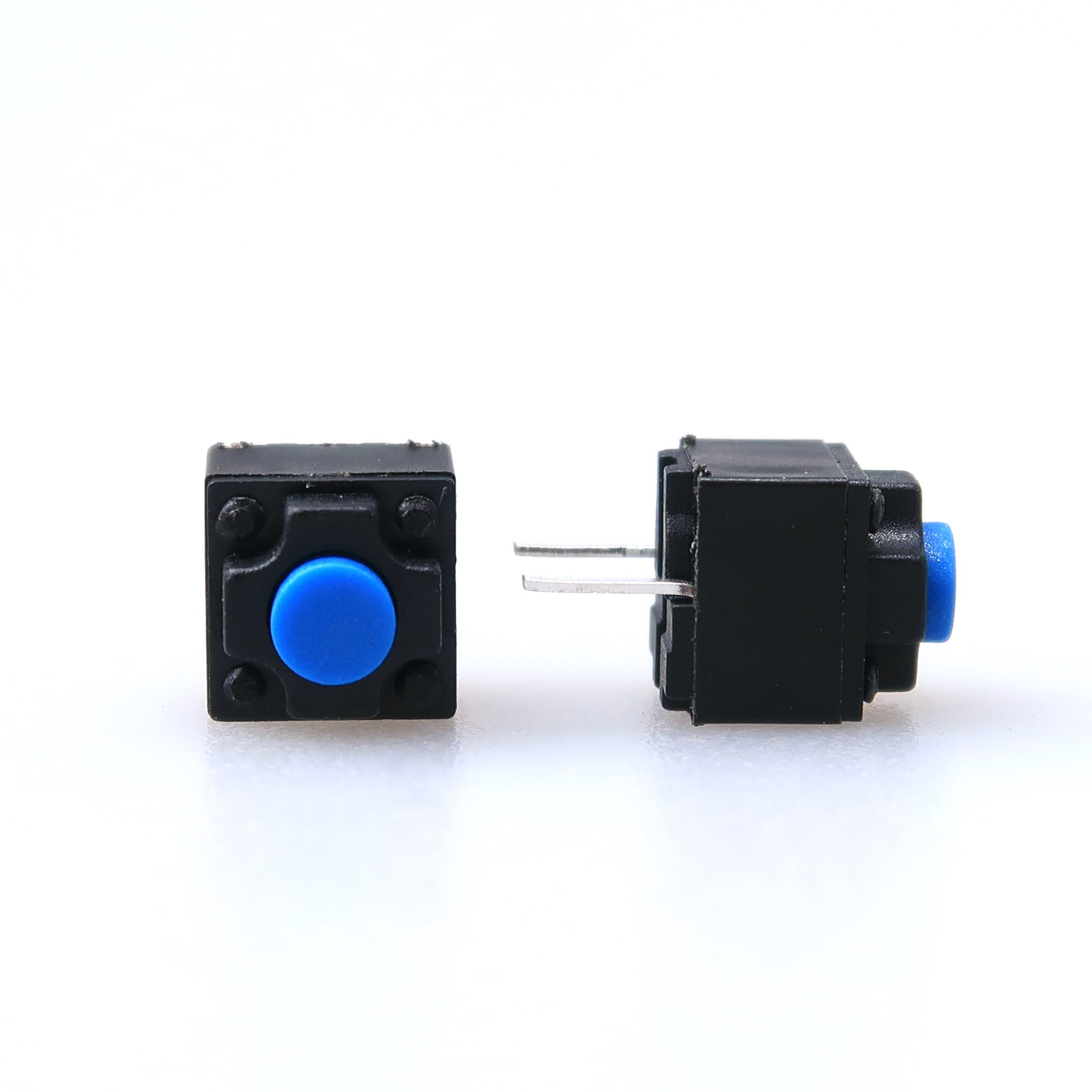 2 pin red yellow blue black button switch square silent micro switch for mouse switch 6*6*7.3mm