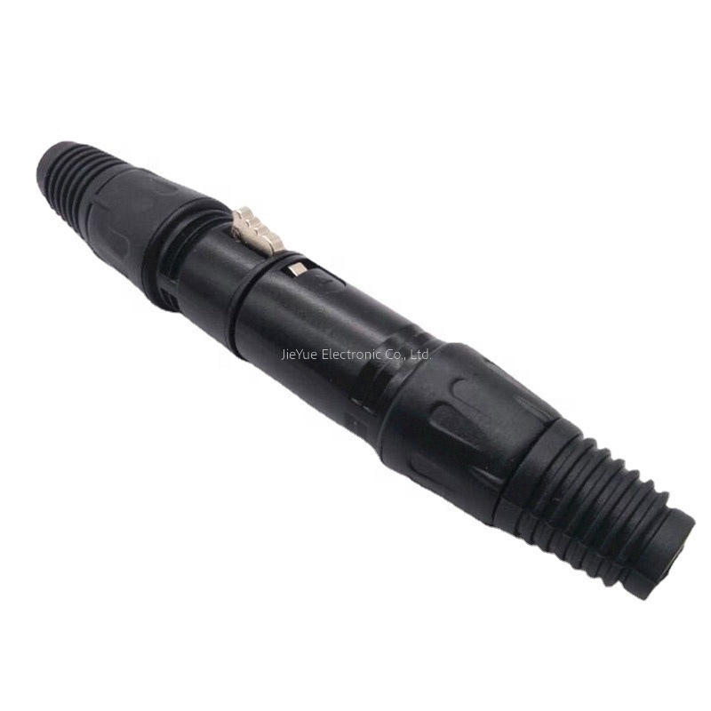 XLR 3 Pin Cannon Connector XLR Plug Male 3 pole female Jack MIC Audio connector