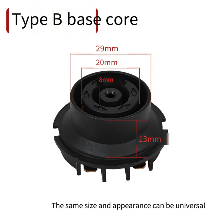 Commonly used electric kettle accessories kettle base thermostat switch connection coupler universal steam switch