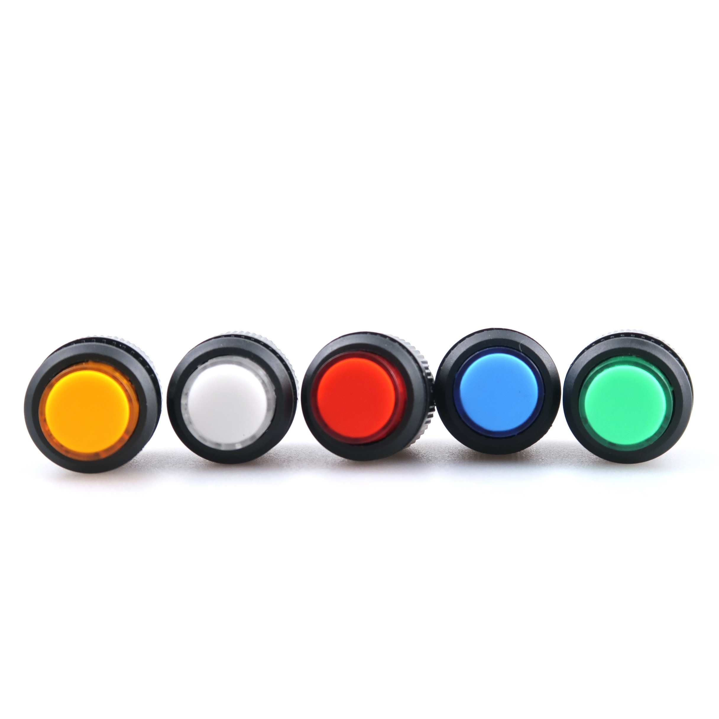 R16-503AD red white blue green yellow led Self-locking 16MM Push button Round switch with lamp