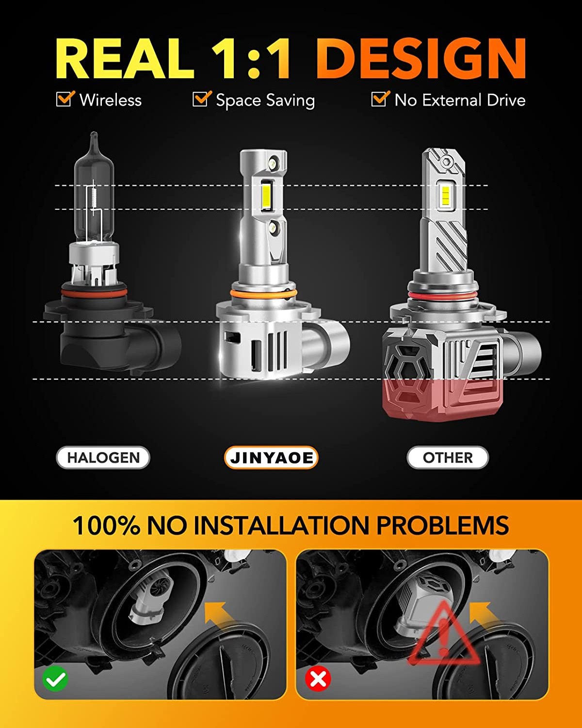 40000LM 200W headlight bulb led h11b Car LED Headlight Bulbs H1 H4 H7 H11 9005 9006 9007 9008 Luces LED Headlight