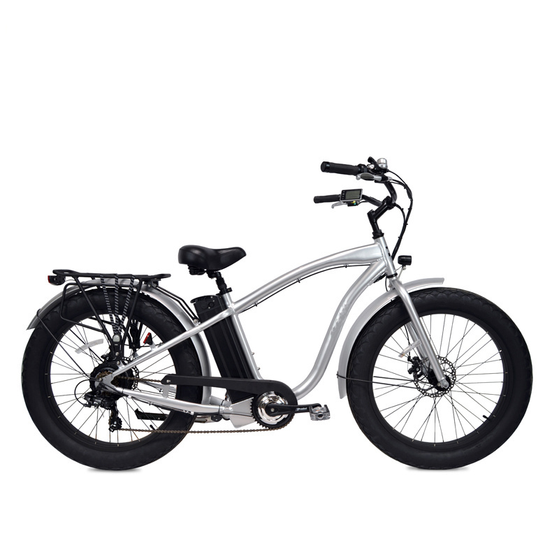 Chopper Electric Fat Bicycle 48V 750W Vintage Electric Bicycle Super Retro E Bike