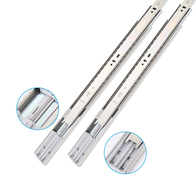 Professional Manufacture Cheap Ball Bearing Heavy Duty Soft Closing Drawer Slide Telescopic Slides