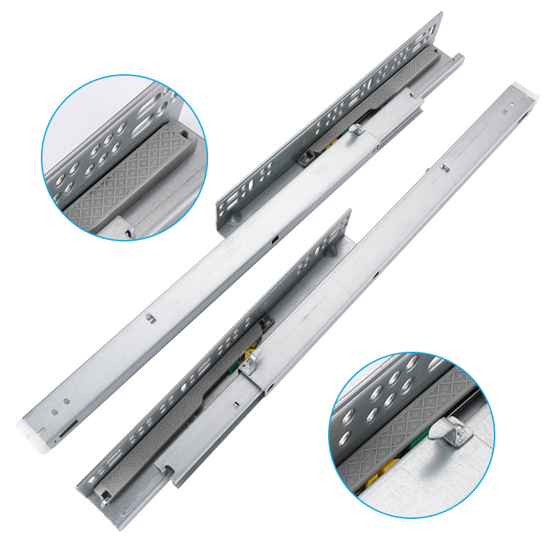 20 Inch Concealed Full Extension Adjustable Undermount Drawer Slide Soft Close Under Mount Slides