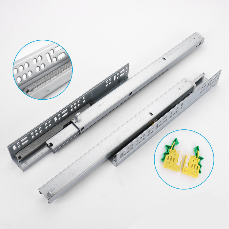 Manufacturer Soft Close  Drawer Slides Undermount Drawer Slide With 2D/3D Handle Concealed Drawer Slides