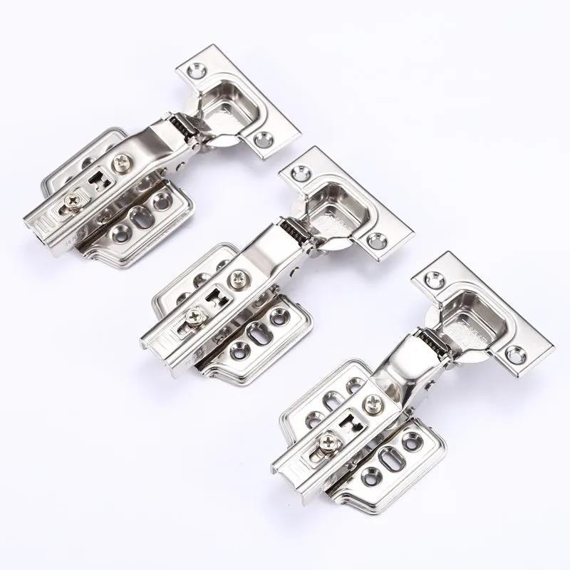 Jieyang Factory Wholesale Furniture Hardware Stainless Steel Soft Closing Hydraulic Cabinet Door hinge For Kitchen