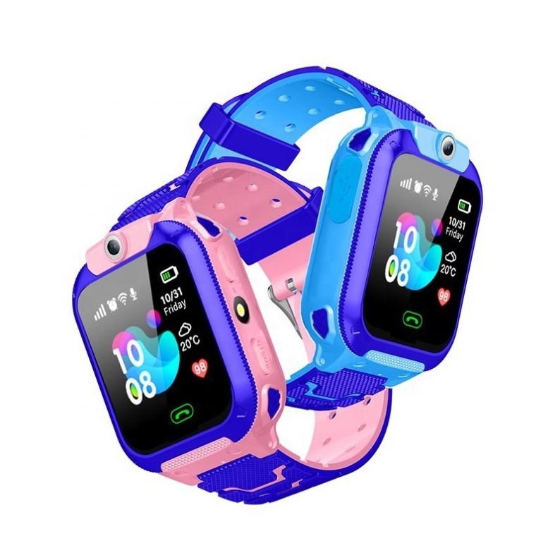 Free Sample Camera IP68 Waterproof GPS Smartwatch Reloj Inteligente Bracelet IOS Android Kids Q12 Children's Smart Watch