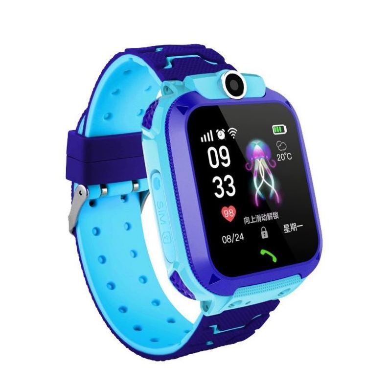 Free Sample Camera IP68 Waterproof GPS Smartwatch Reloj Inteligente Bracelet IOS Android Kids Q12 Children's Smart Watch