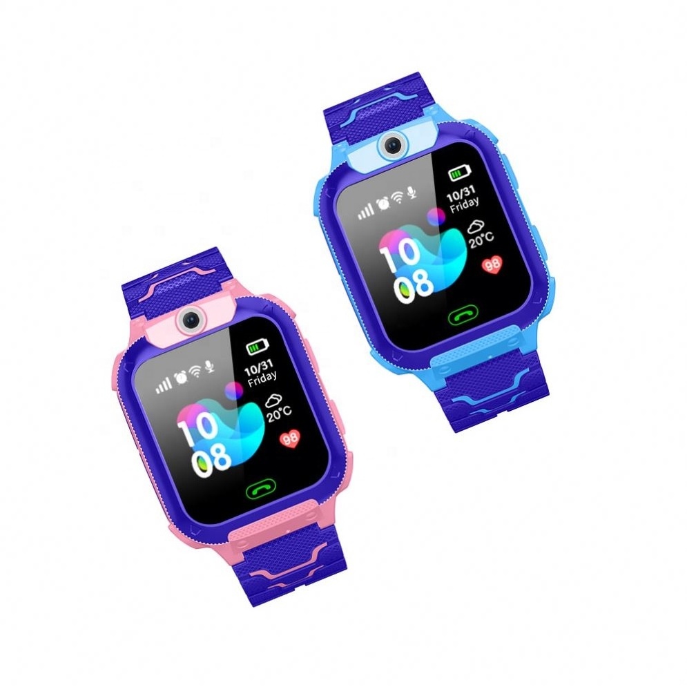 Free Sample Camera IP68 Waterproof GPS Smartwatch Reloj Inteligente Bracelet IOS Android Kids Q12 Children's Smart Watch