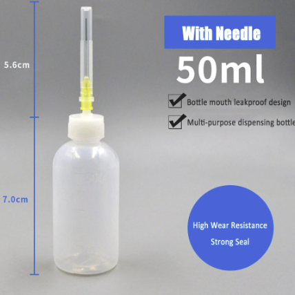 Industrial Household Plastic Glue Needle Tip Glue Applicator Bottle for Paper Quilling DIY Scrapbooking Paper Craft Tool