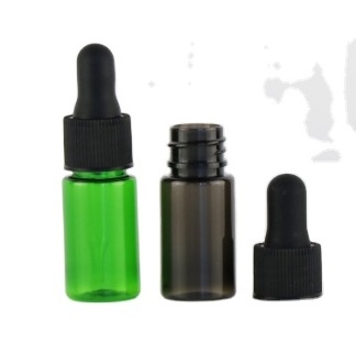 10ml glue pigment transparent bottle PET color essence pigment  aromatherapy in small bottles