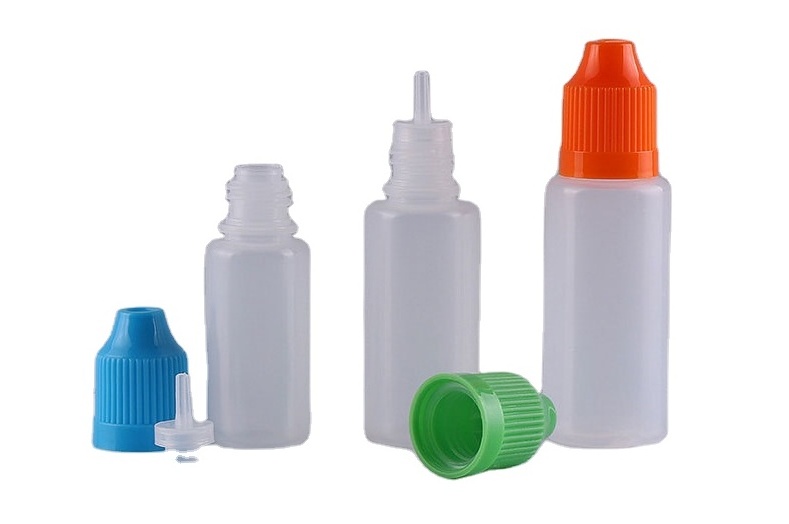 10ml glue pigment transparent bottle PET color essence pigment  aromatherapy in small bottles