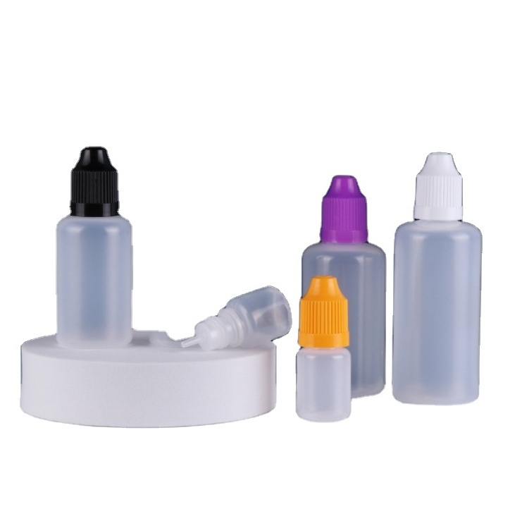 10ml glue pigment transparent bottle PET color essence pigment  aromatherapy in small bottles