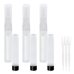 6ml Real Refillable Cuticle Oil Pens, Reusable Empty Pen to Easy Refill Jojoba Oil/Nail Oil/Hair Oil