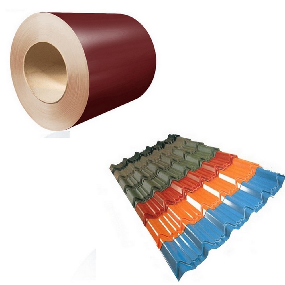 ZIBO Prepainted Galvanized Steel Sheet In Coils PPGI Colored Iron Sheets Rolls Manufacturer In China