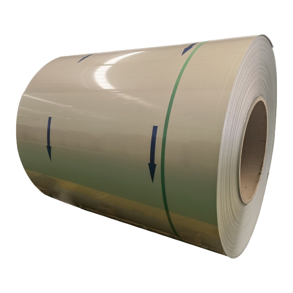 laminated pe color coating aluminum steel coil roofing sheet roll