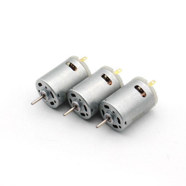 Factory Direct Sale Customizable 12V 24V 7600RPM 380SA DC Mini Brush Motor for Home Appliance and Car Accessory