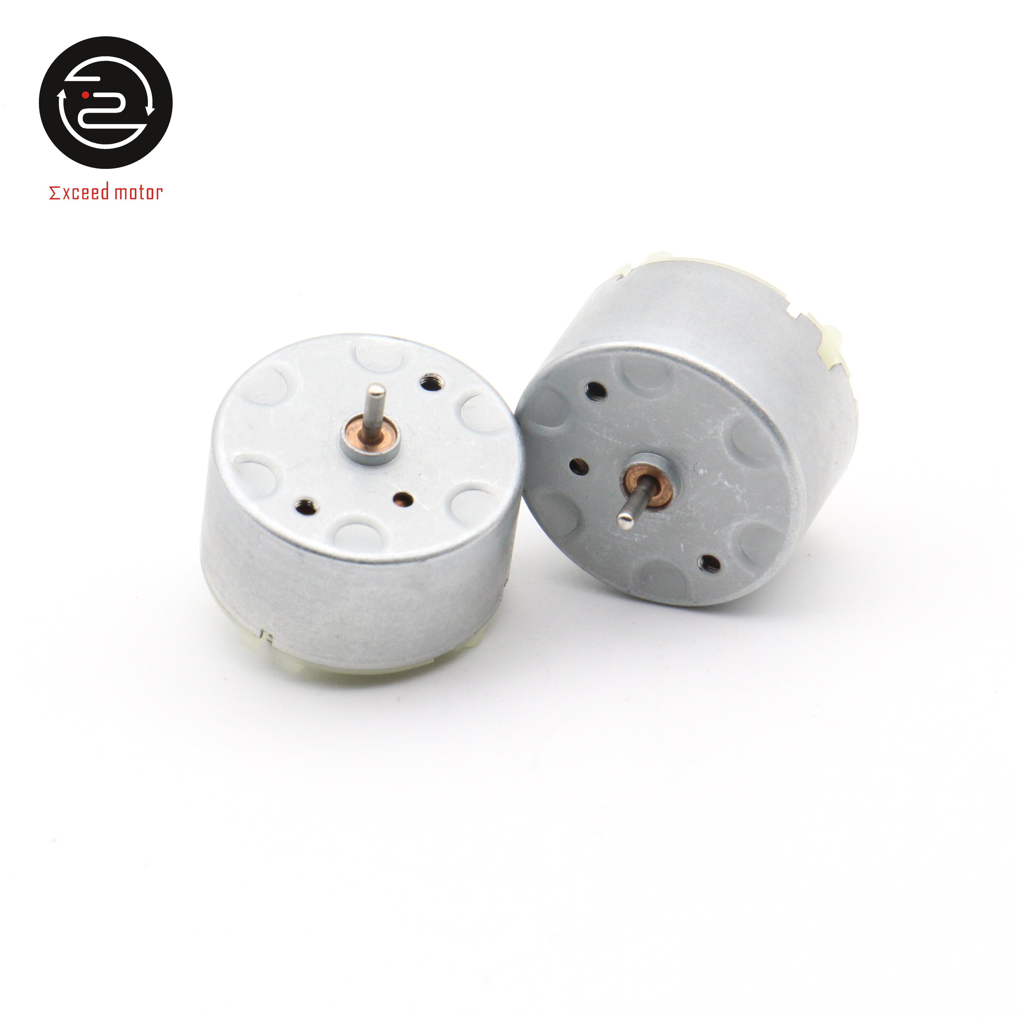 Small Size 500 Round Motor  Mini 32mm 500 Brushed DC Motor for Toy Robot DVD CD Player