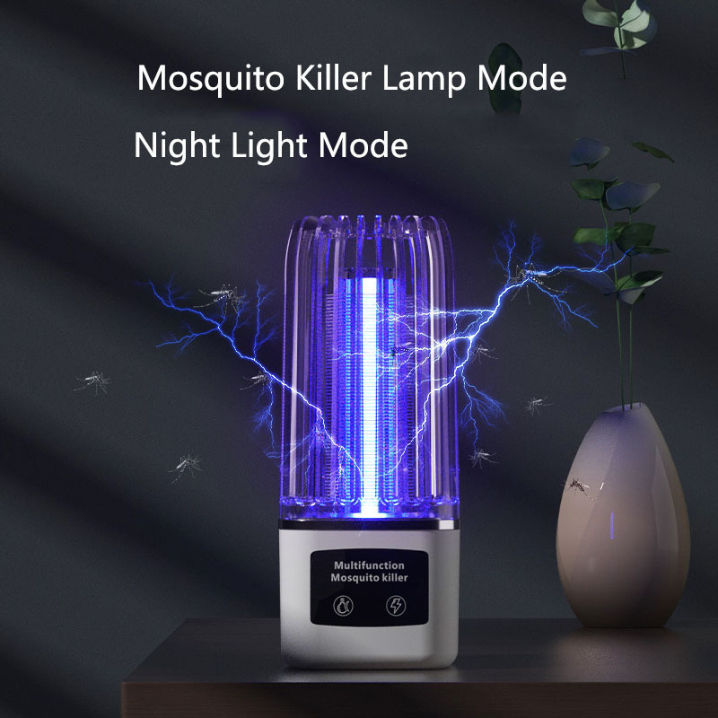 Hot Selling No Noise Intelligent Rechargeable 5V Anti Mosquito Killer Lamp Machine for Household Outdoor