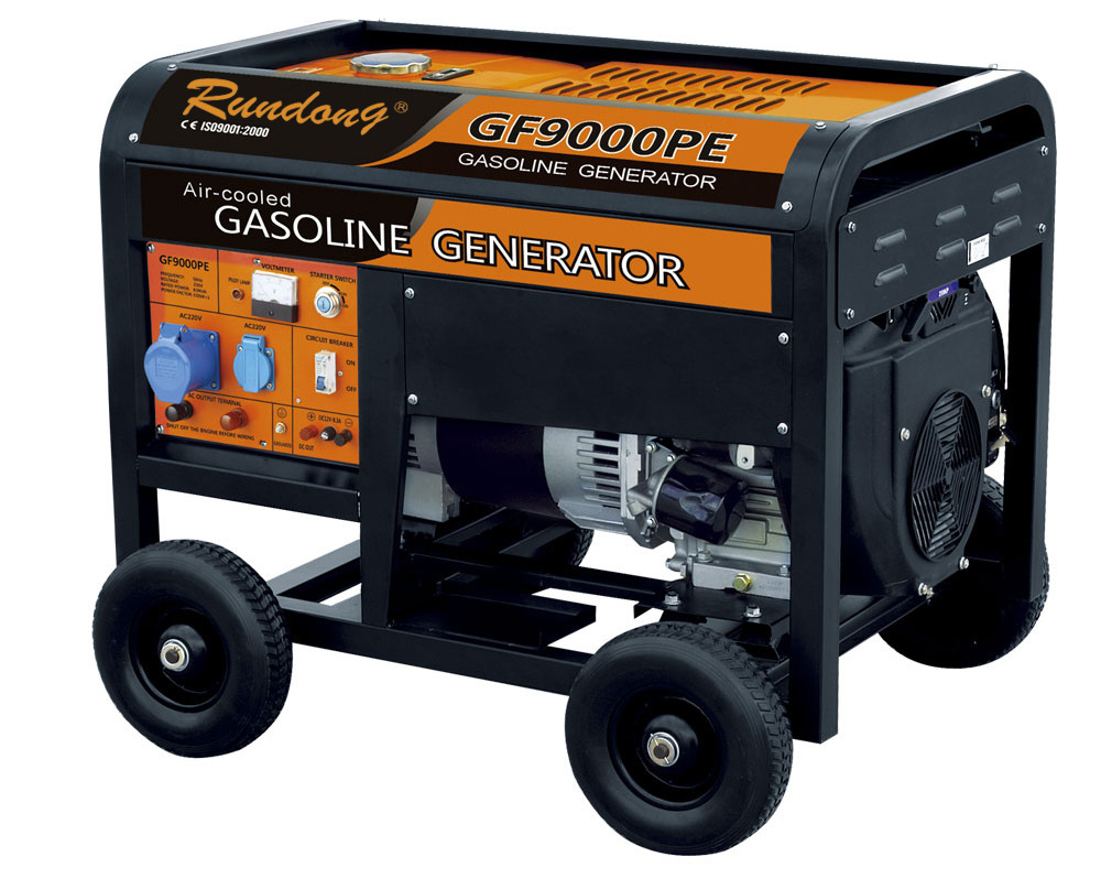 Electric Household Small General Generators Air Cooled 5kw Gasoline Generator