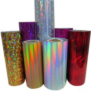 Customizable Bopp Holographic Film For Decoration In Roll Or Sheet