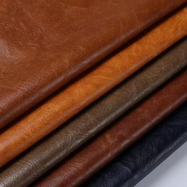 comfortable rexine embossed Pvc synthetic artificial leather for sofa material with High quality and reasonable price