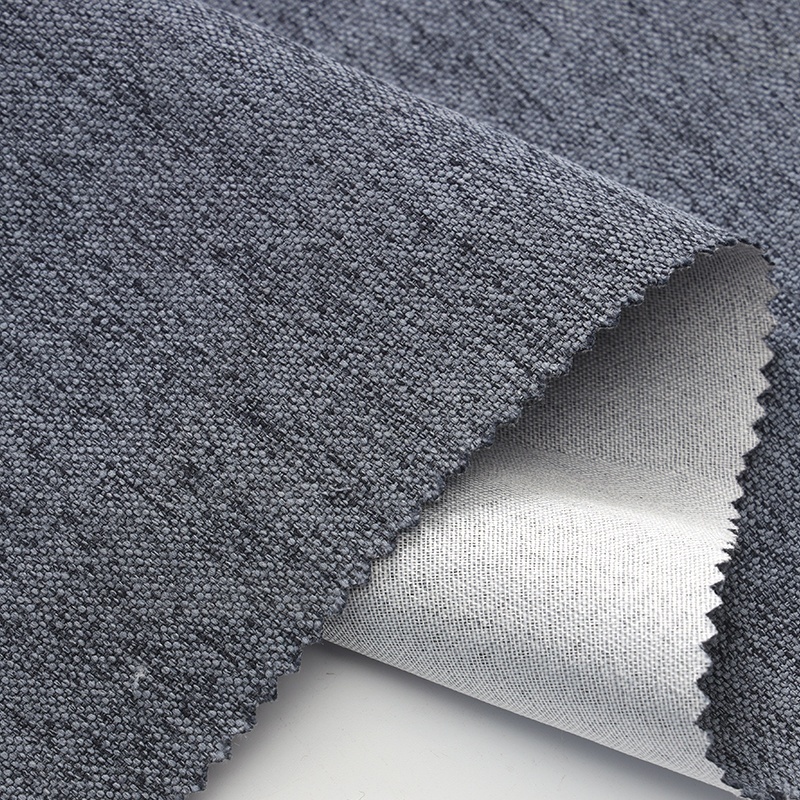 Sofa Fabric 100% Polyester Linen Look fabric for sofa cover