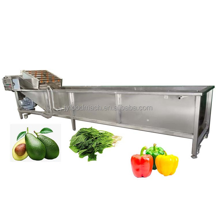 2024 Hot Selling Jinyi Brand industrial automatic fruits and vegetable mushroom air bubble washing machine with air for tamarind