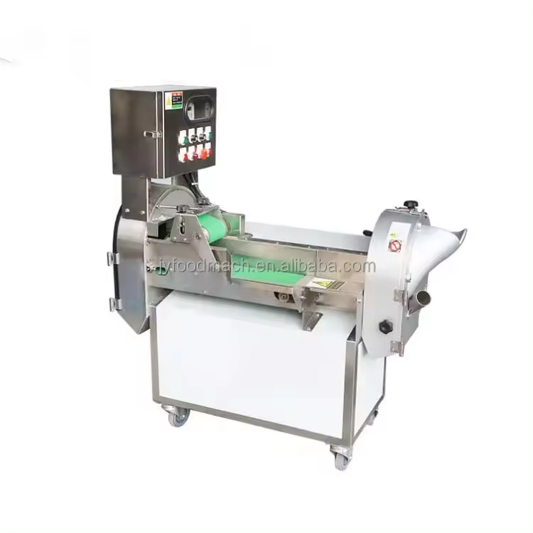 Hot Sale Commercial Automatic Spinach Parsley Lettuce Cutter Chopper Leafy Vegetable Cutting Machine