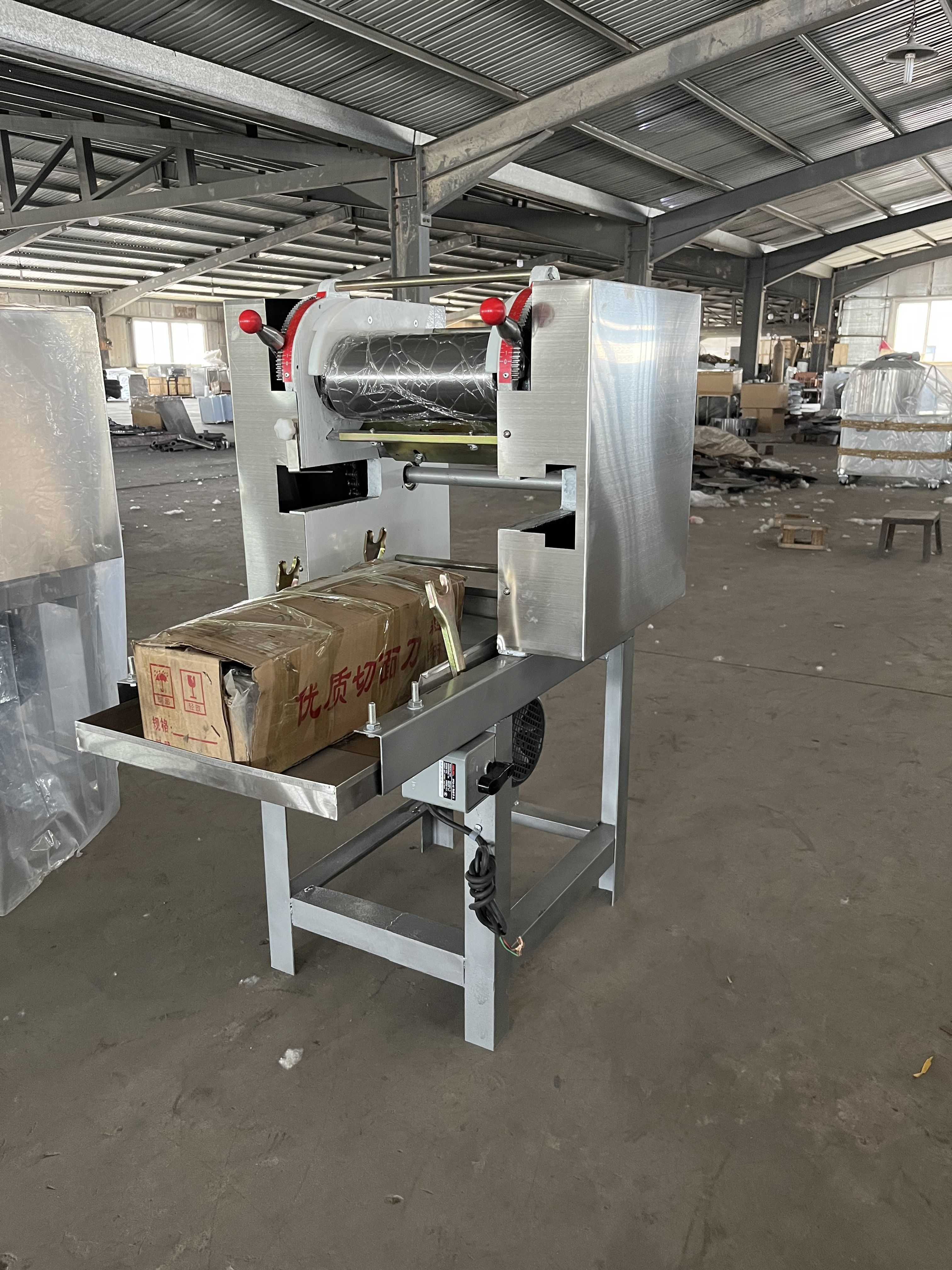 Industry Commercial Automatic Noodle Make Machine Electric for Sale Fresh Noodle Making Machine Adjustable Pure Copper Wire