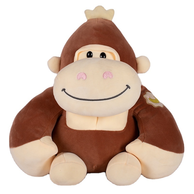 Huge size cartoon Big mouth monkey plush toy the plush doll stuffed pillow for children playmates toy