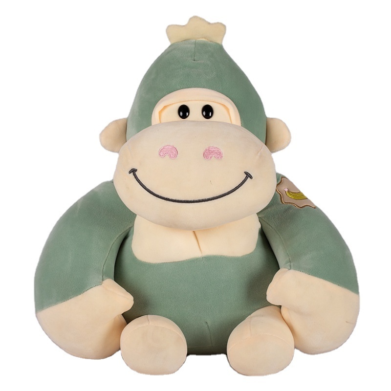 Huge size cartoon Big mouth monkey plush toy the plush doll stuffed pillow for children playmates toy