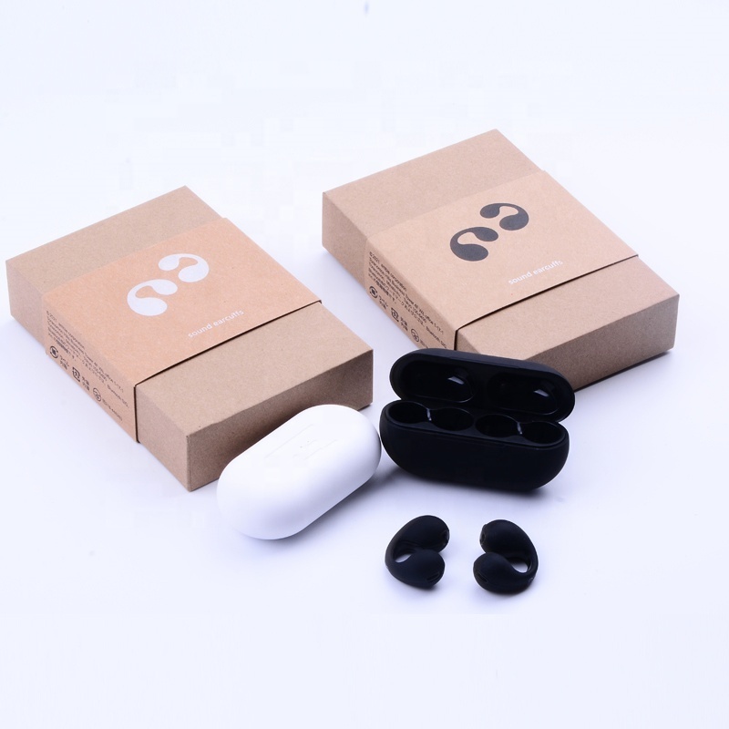 original factory ear clip wireless headset on ear bone conduction motion headset earhook