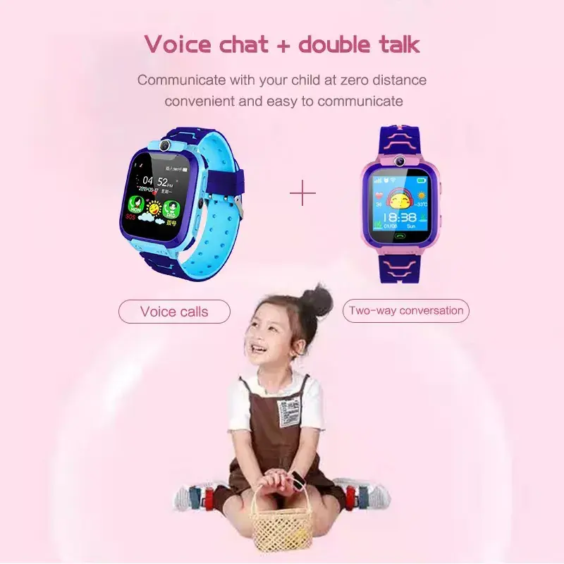 Top Kids smart watch Phone call Anti-Lost LBS tracking Smart Bracelet 2G gps wrist watch for kids sleep monitor fitness tracker