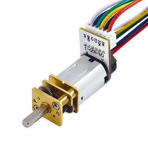 A12-N20 DC 3V 6V 12V MOTOR 3000RPM 12mm Gearbox MOTOR Mini Micro Geared Electric N20 Motor With Encoder