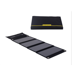 Custom Solar Foldable Panels 6v/28w Efficiency Sunpower Foldable Solar Panel Charger with 1*usb to Micro Usb Cable