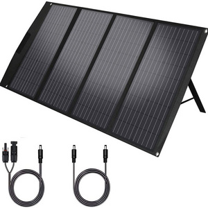 Customized Outdoor Portable 120w Solar Charging Panel Charger for Jackery/ef Ecoflow/goal Zero/rockpals Power Station