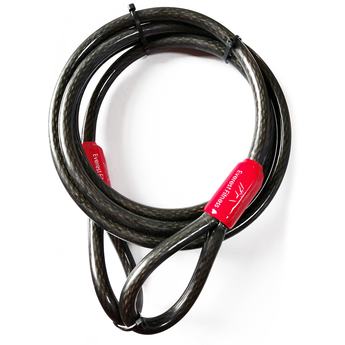 PVC Coated Wire Rope Assembly Security Cable Lock With Loop Ends ...