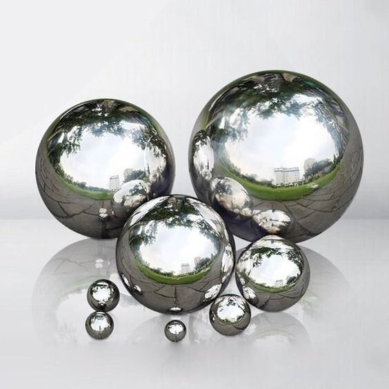 custom size AISI304 316 440 420 stainless steel mirror polishef ball for outdoor