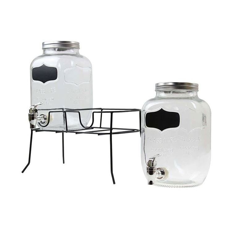 Promotional OEM Low Price Hunnibi Glass Syrup Dispenser