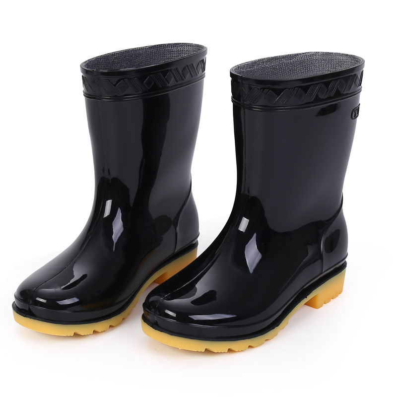 High Quality Shoes for Kids Pvc Wellies Children Water Proof Work Rain Boots Kids Rubber